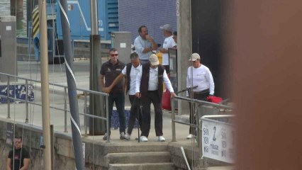 El Rey Juan Carlos I regresa al puerto tras disfrutar de su primera jornada en altamar