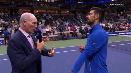 Djokovic : "A 2 sets zéro, j'ai eu une petite discussion avec moi-même dans le miroir..."