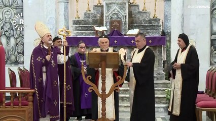 شاهد: قداس صباحي على أرواح ضحايا زفاف الحمدانية في العراق