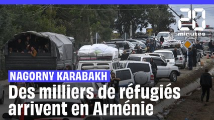 Haut-Karabakh : Des milliers de réfugiés arrivent en Arménie