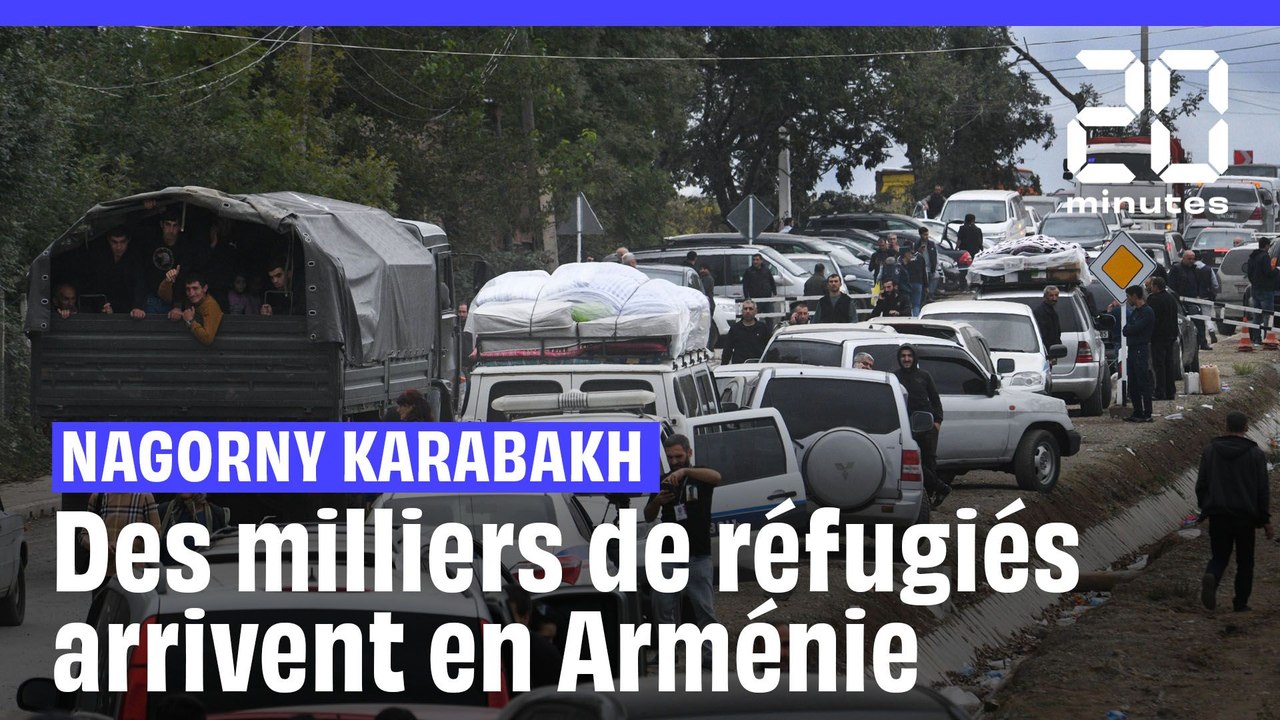 Haut-Karabakh : Des milliers de réfugiés arrivent en Arménie