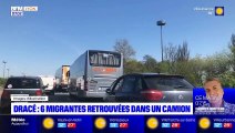 Un camion frigorifique transportant six migrantes clandestines intercepté sur l'autoroute A6, près de Lyon, après une alerte donnée par un journaliste britannique en contact avec l'une d'elles dans le cadre d'un reportage