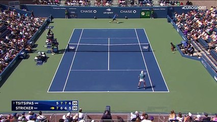 Un réflexe à la Federer : la volée exceptionnelle de Stricker
