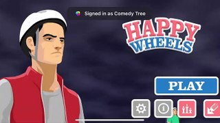 Happy Wheels Mobile: Beating Pogo stick Guy Level 4 Long Version