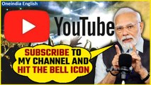 YouTube Fanfest 2023: PM Narendra Modi virtually addresses YouTube content creators | Oneindia News