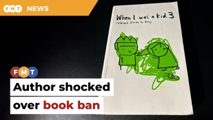 Author shocked over ban, says never his intention to offend