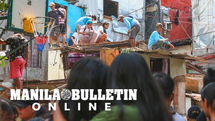 Demolition of houses affecting 25 families in San Andres Bukid, Manila