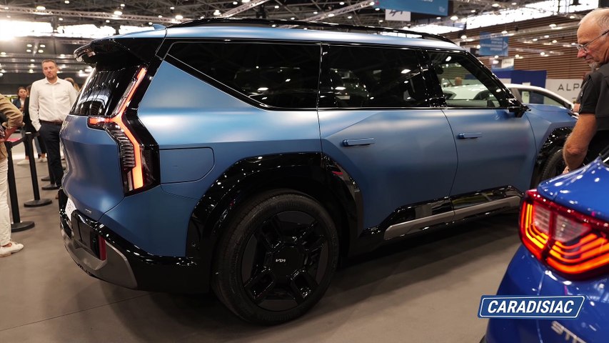 Kia EV9 : le navire amiral : en direct du salon...