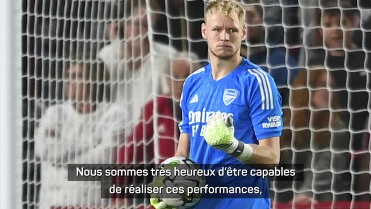 Arsenal - Arteta fait l'éloge de Ramsdale : "Nous l’aimons encore plus"