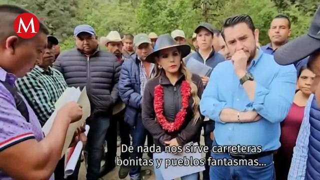 Gobernadora de Guerrero, Evelyn Salgado, enfrenta reclamos en su visita a Linda Vista y Toro Muerto