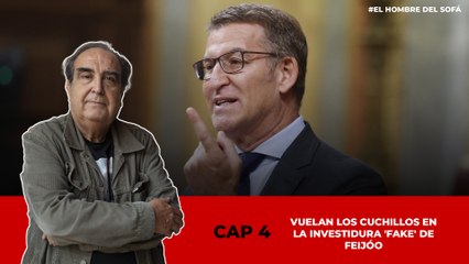 Vuelan los cuchillos en la investidura 'fake' de Feijóo