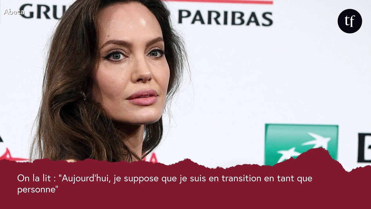 "Je me sens un peu déprimée, mais je suis en pleine guérison" : le témoignage sans filtre d'Angelina Jolie