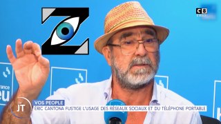 [Zap Télé] Le coup de gueule d'E. Cantona contre l'utilisation excessive du téléphone chez les jeunes (28/09/23)