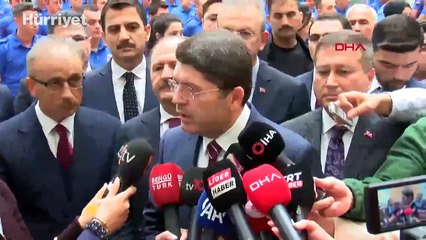 Adalet Bakanı Yılmaz Tunç, gündeme ilişkin değerlendirmelerde bulundu