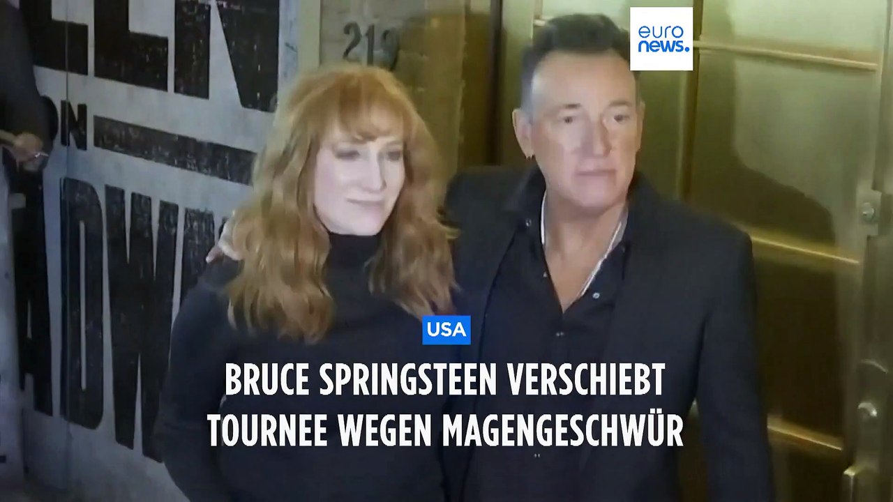 Magengeschwür: 'The Boss' Springsteen sagt alle Konzerte ab
