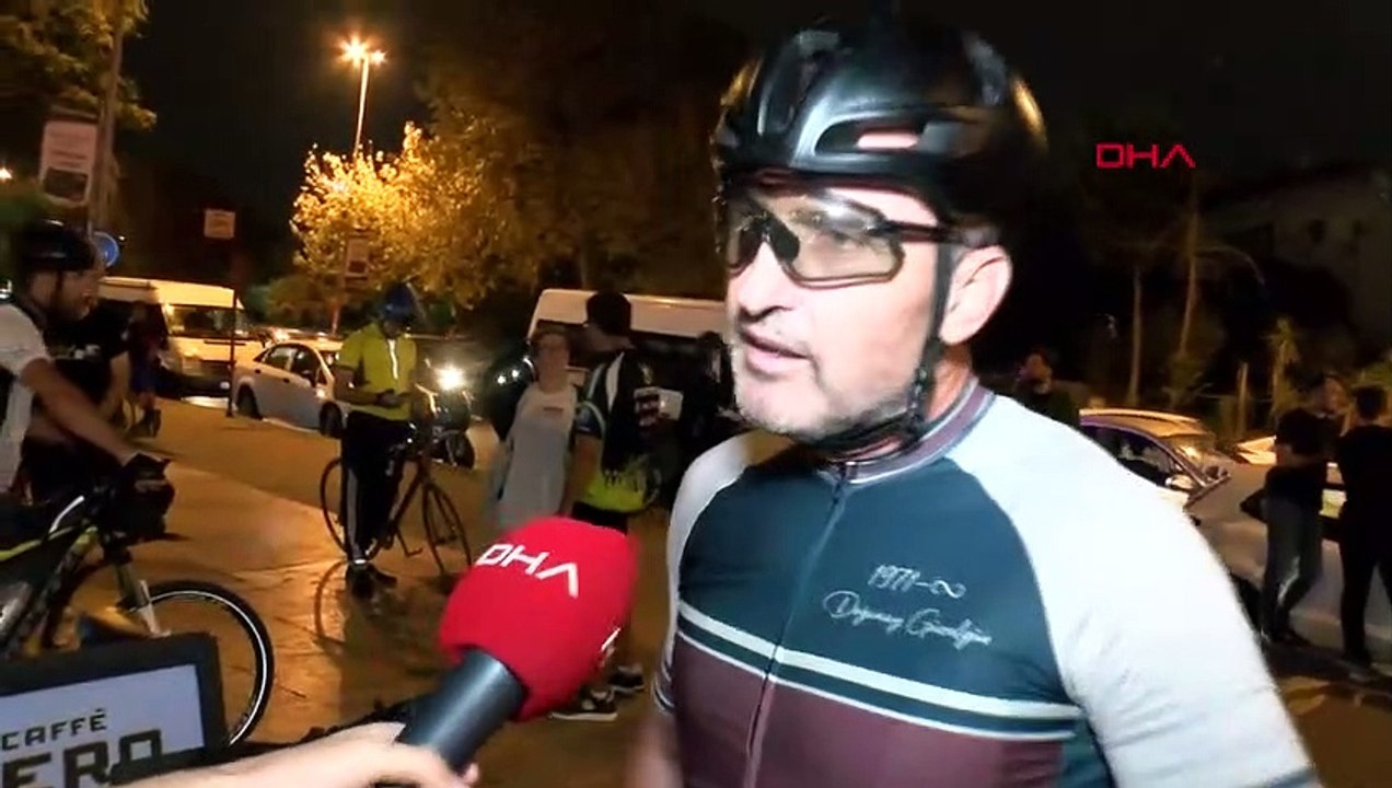 Les cyclistes ont fait une balade de sensibilisation