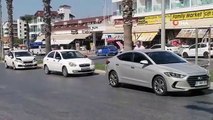 Accident en chaîne au passage pour piétons à Manavgat