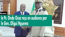 [#Reportage] Gabon : le Pr. Ondo Ossa reçu en audience par le Gen. Oligui Nguema