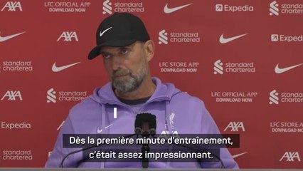 Liverpool - Klopp encense Szoboszlai : "C'est un mec super"