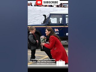 Princess Kate's sweet moment with four-year-old fan resurfaces and viewers are in tears