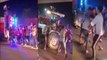 गणपति विसर्जन शोभायात्रा में नाच रही थी भीड़, फिर अचानक होने लगी मार-पिटाई, Video Viral