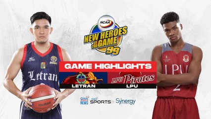 NCAA Season 99 Men's Basketball Letran vs LPU (Highlights) | NCAA Season 99