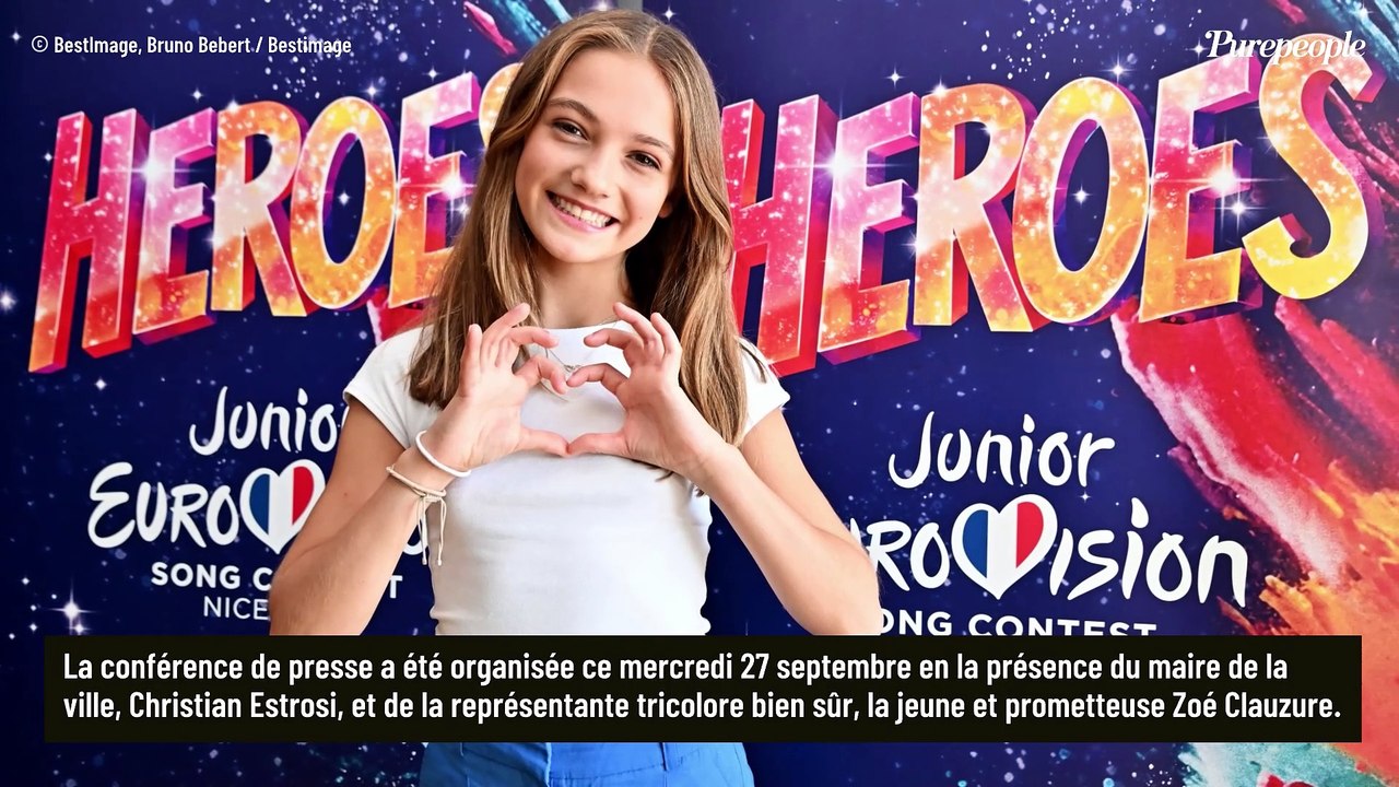 Eurovision Junior 2023 : Qui est Zoé Clauzure, la représentante de la France âgée de 13 ans ?