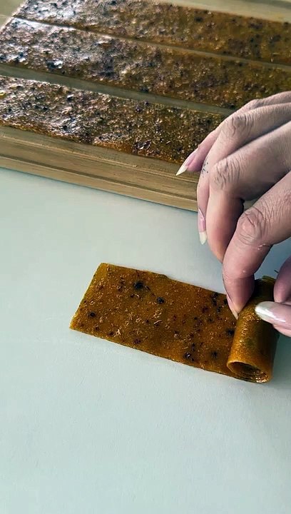 DIY fruit roll-up.