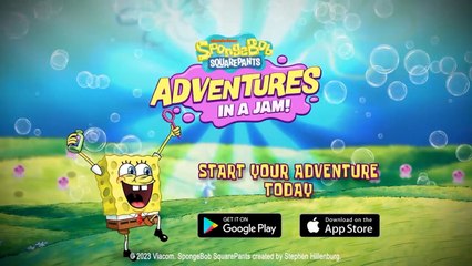 SpongeBob Adventures In a Jam Official Launch Trailer