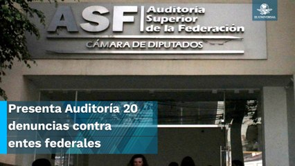 Auditoría denuncia penalmente a la Conade y Segalmex #EnPortada