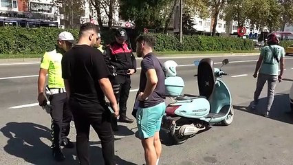 Ordu'da Motosiklet Sürücülerine Denetim