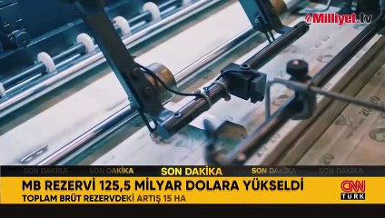 Merkez Bankası rezervi 125.5 milyar dolara yükseldi