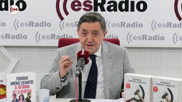 Jiménez Losantos alerta del peligro: España está más cerca del comunismo de lo que lo estuvo en el 36