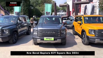 New Haval Raptors SUV Square Box 2024
