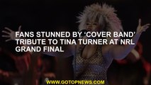 Fans stunned by ‘cover band’ tribute to Tina Turner at NRL grand final