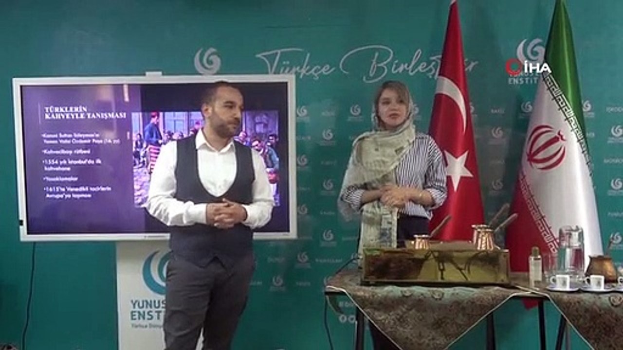 Le café turc a été présenté aux Iraniens lors de la Journée mondiale du café