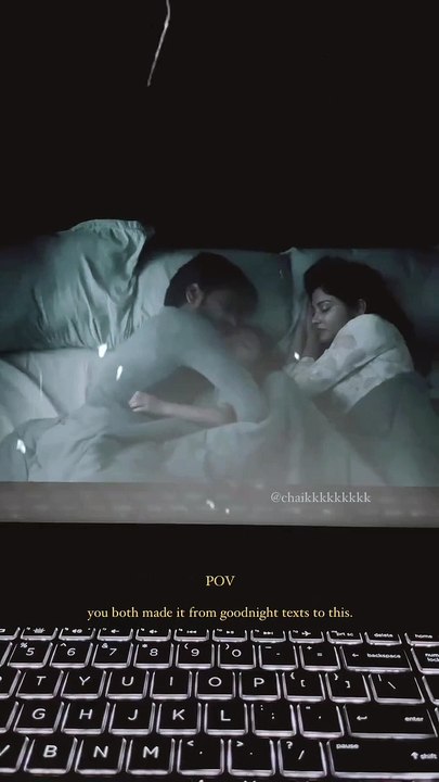 Special day with special person romantic scene