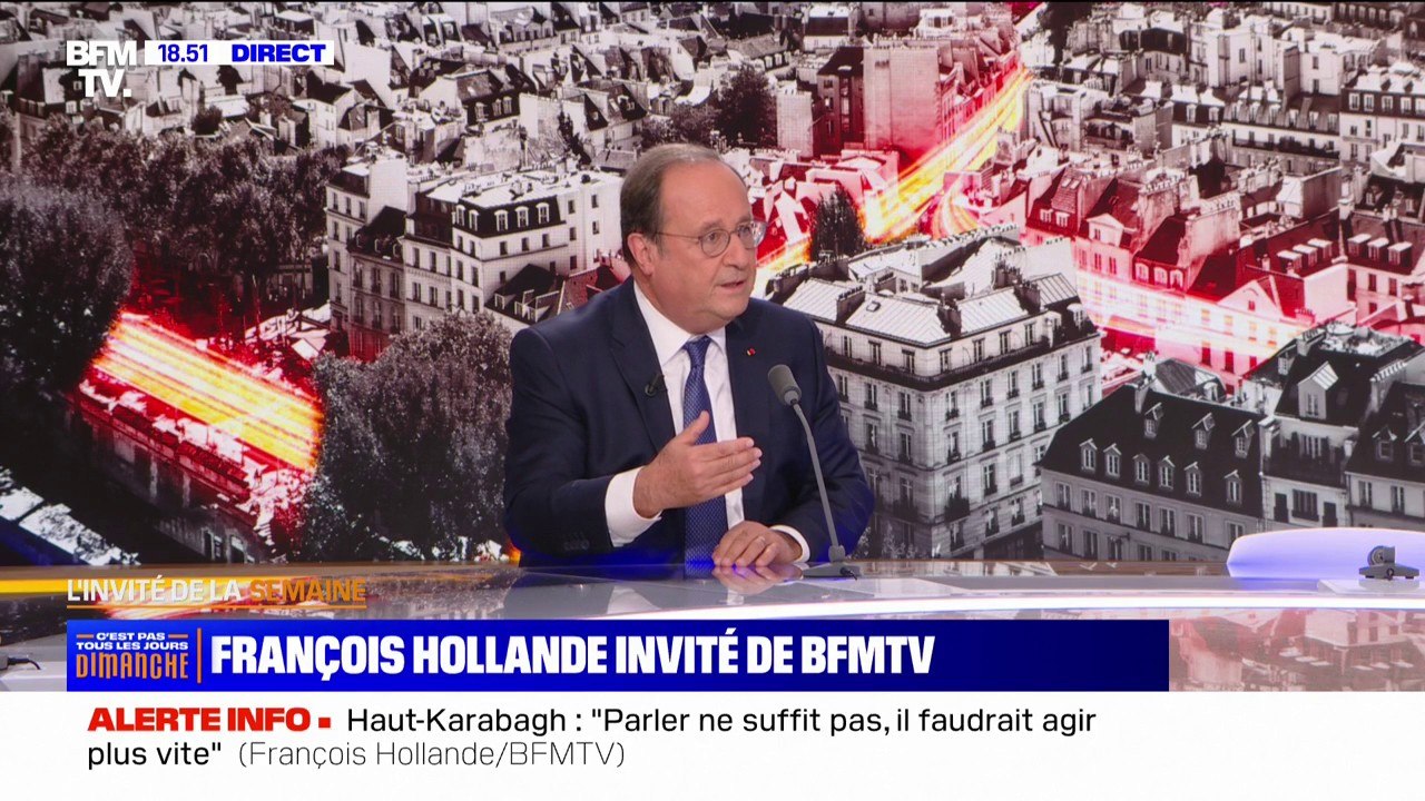 Immigration: "Pour l'Ukraine, il y a un million de personnes qui sont venues, on en parle moins car ils sont sans doute mieux intégrés", affirme François Hollande