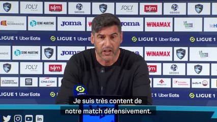 7e j. - Fonseca satisfait de la performance, surtout défensivement