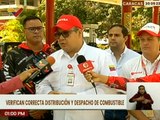 Autoridades realizan inspecciones en la distribución y despacho de combustible en Caracas