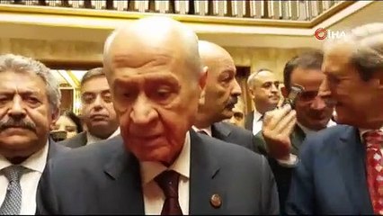 MHP lideri Bahçeli: "Cumhur İttifakı kapsamında AK Parti ve MHP bir ve iç içedir"