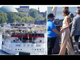 C'est à peu près là où ça s'arrête ! » Le prince Harry parle allemand lors du lancement d'Invictus