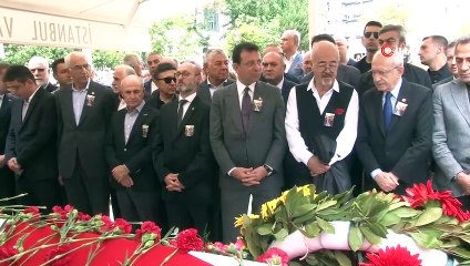 "Sorun yok" mesajı verseler de İmamoğlu ve Kılıçdaroğlu, cenazede yan yana gelmedi