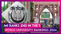 The World University Rankings 2024: Jamia Millia Islamia Bags Second Rank Among Indian Institutes