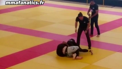 Abdoul Abdouraguimov - finale du championnat de France en ceinture violette