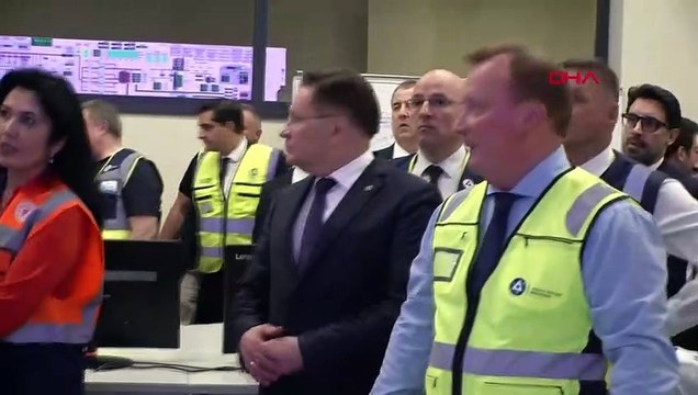 Le ministre de l'Énergie, Alparslan Bayraktar, a visité le site de la centrale nucléaire d'Akkuyu
