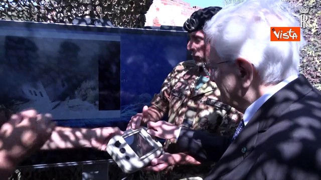 Mattarella a esercitazione militare Leone Alto ringrazia i soldati: Grazie per dedizione a Italia