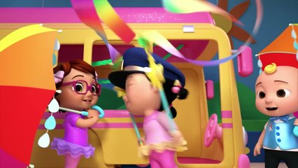 Wheels on the Bus (Cece s Pretend Play Version) CoComelon Nursery Rhymes Kids Songs