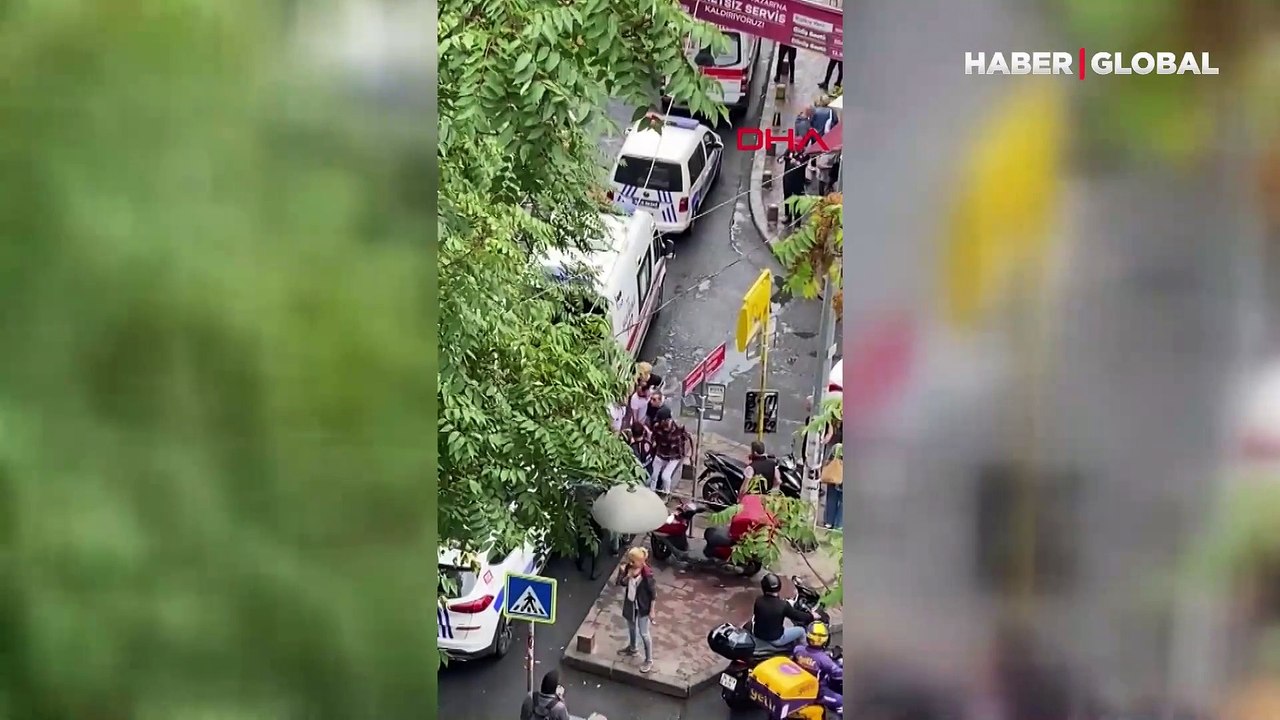 İstanbul Cihangir'de ünlü oyuncu Ufuk Bayraktar'ın kafesinde silahlı saldırı: Yaralılar var...