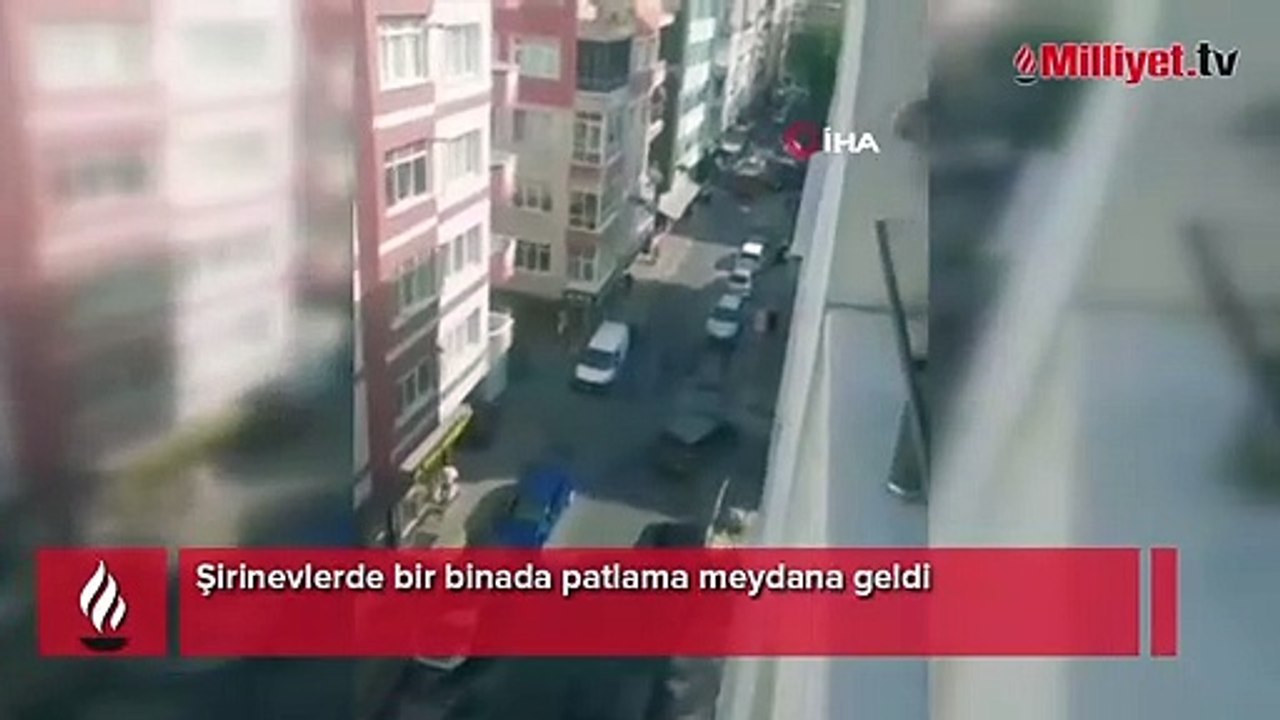 Şirinevler'de binada patlama! Ölü ve yaralılar var
